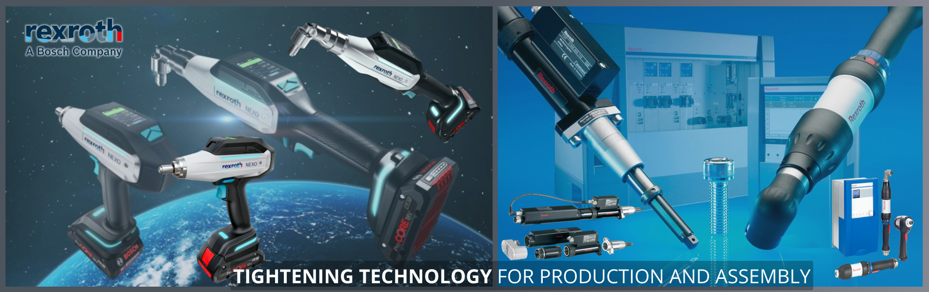 Bosch Rexroth tightening technology assembly tools