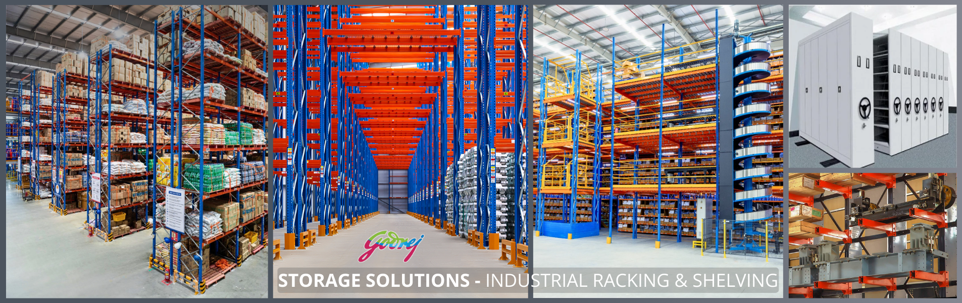 Godrej Storage racks and shelves